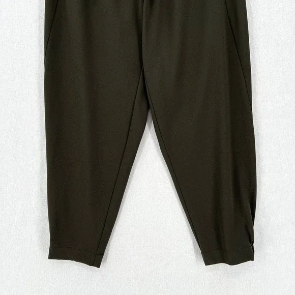 ARITZIA BABATON Dexter Pants Womens Medium Green High rise Pull On Triacetate - Picture 5 of 16